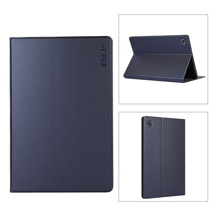 Per Samsung Galaxy Tab A8 10.5 2021 X200/X205 ENKAY Custodia Smart Tablet con supporto in pelle, For Samsung Galaxy Tab A8 10.5 2021