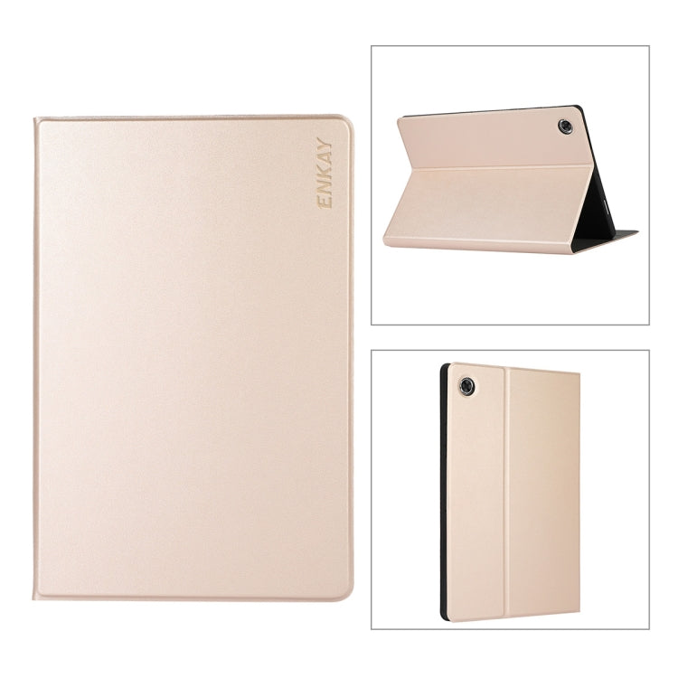 Per Samsung Galaxy Tab A8 10.5 2021 X200/X205 ENKAY Custodia Smart Tablet con supporto in pelle, For Samsung Galaxy Tab A8 10.5 2021
