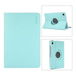 Per Samsung Galaxy Tab A8 10.5 2021 X200/X205 ENKAY Custodia Smart in pelle Litchi con rotazione a 360 gradi