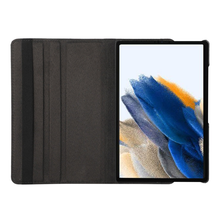 Per Samsung Galaxy Tab A8 10.5 2021 X200/X205 ENKAY Custodia Smart in pelle Litchi con rotazione a 360 gradi