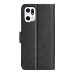 Per OPPO Find X5 Custodia in pelle con fibbia magnetica a doppio lato, For OPPO Find X5