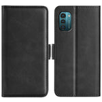 Per Nokia G11/G21 custodia in pelle con fibbia magnetica a doppio lato, For Nokia G11/G21