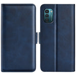 Per Nokia G11/G21 custodia in pelle con fibbia magnetica a doppio lato, For Nokia G11/G21