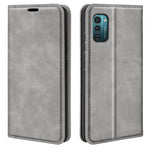 Per Nokia G11/G21 Custodia in pelle con ventosa magnetica retro-pelle, For Nokia G11/G21