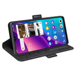 Per TCL 30 SE/305/306 Custodia in pelle con fibbia magnetica a doppio lato, For TCL 30 SE/305/306