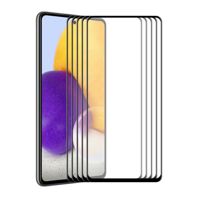 Per Samsung Galaxy A53 5G ENKAY 6D Full Glue Vetro temperato Full Film, For Samsung Galaxy A53 5G(1 PC), For Samsung Galaxy A53 5G(2 PCS), For Samsung Galaxy A53 5G(5 PCS)
