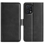 Per OPPO Find X5 Pro Custodia in pelle con fibbia magnetica a doppio lato, For OPPO Find X5 Pro