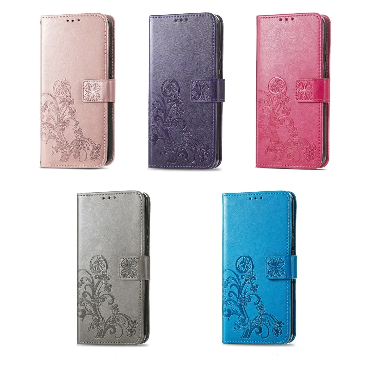 Custodia per telefono in pelle goffrata con chiusura a quattro foglie, For OnePlus 10 Pro, For TCL A509DL / A3, For TCL 30 SE, For Nokia X10