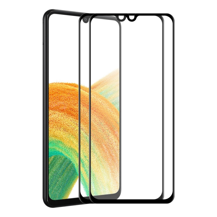 Per Samsung Galaxy A33 5G ENKAY 6D Full Glue Vetro temperato Full Film, For Samsung Galaxy A33 5G(1 PC), For Samsung Galaxy A33 5G(2 PCS), For Samsung Galaxy A33 5G(5 PCS)
