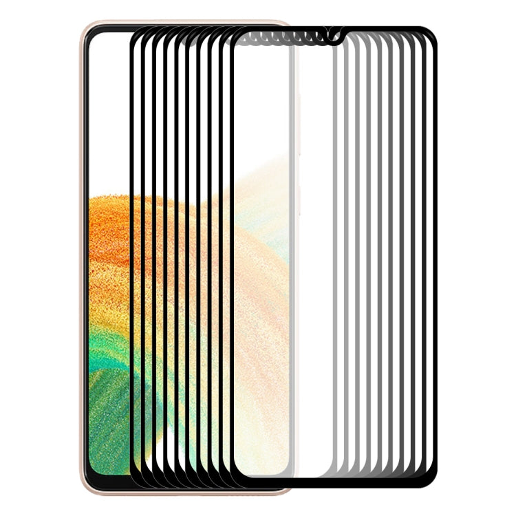 Per Samsung Galaxy A33 5G ENKAY Full Glue 0.26mm 9H 2.5D Vetro temperato Full Film, For Samsung Galaxy A33 5G(1 PC), For Samsung Galaxy A33 5G(2 PCS), For Samsung Galaxy A33 5G(5 PCS), For Samsung Galaxy A33 5G(10 PCS)