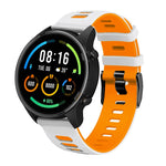 Cinturino in silicone di colore misto da 22 mm, For Huawei Watch GT 42mm / 46mm