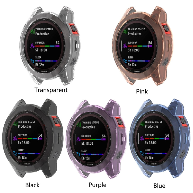 Custodia protettiva morbida in TPU antiurto, For Garmin Fenix 7