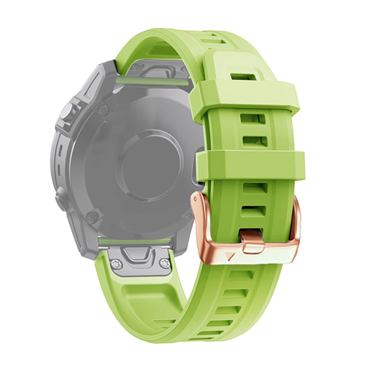 Cinturino in silicone con fibbia in oro rosa da 20 mm, For Garmin Fenix 7S, For Garmin Fenix 6S