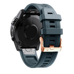 Cinturino in silicone con fibbia in oro rosa da 20 mm, For Garmin Fenix 5S Plus