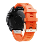 Cinturino in silicone con fibbia in oro rosa da 20 mm, For Garmin Fenix 5S Plus