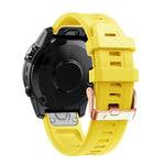 Cinturino in silicone con fibbia in oro rosa da 20 mm, For Garmin Fenix 5S Plus