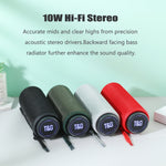 T&G TG332 Altoparlante Bluetooth portatile stereo HIFI da 10 W
