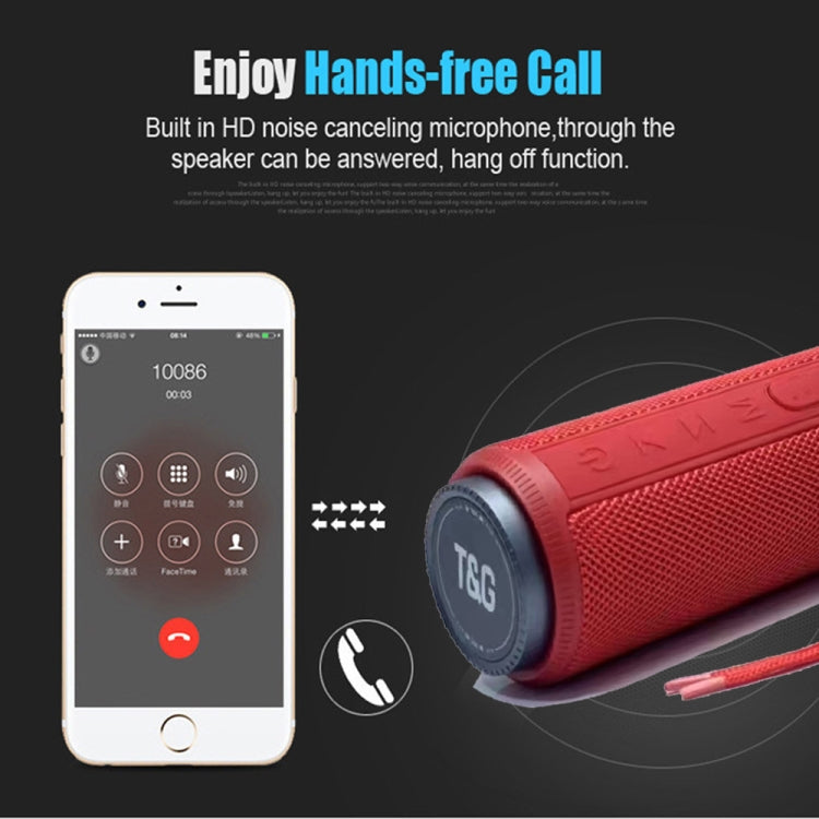 T&G TG332 Altoparlante Bluetooth portatile stereo HIFI da 10 W