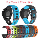 Cinturino in silicone di colore misto da 22 mm, For Samsung Galaxy Watch 46mm