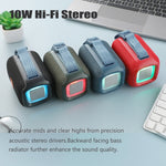 T&G TG339 RGB Light 5W Altoparlante Bluetooth portatile impermeabile
