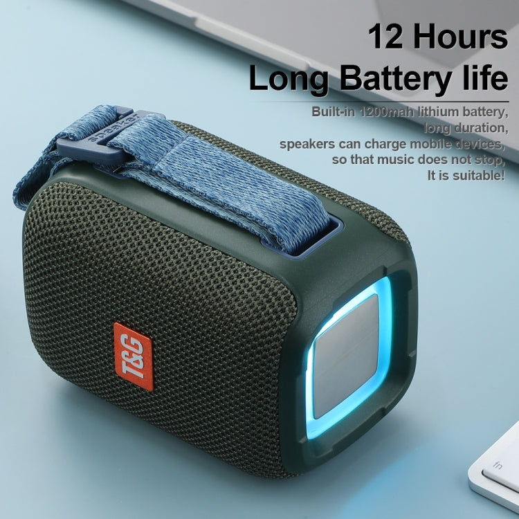 T&G TG339 RGB Light 5W Altoparlante Bluetooth portatile impermeabile