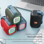 T&G TG339 RGB Light 5W Altoparlante Bluetooth portatile impermeabile