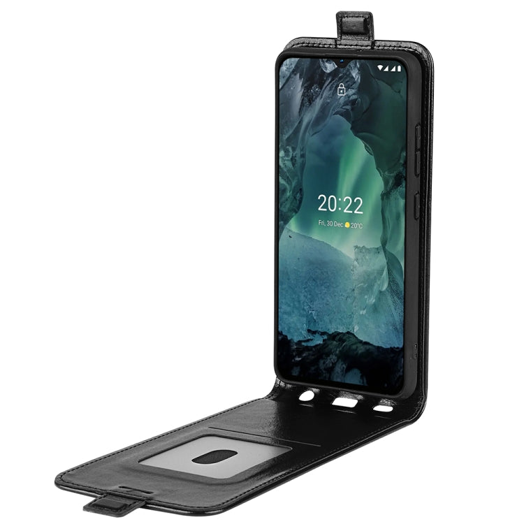 Per Nokia G11 / G21 R64 Custodia per cellulare in pelle con vibrazione verticale singola, For Nokia G11 / G21