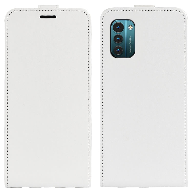 Per Nokia G11 / G21 R64 Custodia per cellulare in pelle con vibrazione verticale singola, For Nokia G11 / G21