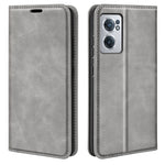 Per OnePlus Nord CE 2 5G Custodia per telefono in pelle con aspirazione magnetica retro-pelle, For OnePlus Nord CE 2 5G
