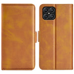 Custodia per telefono in pelle con fibbia magnetica a doppio lato per Honor X8, For Honor X8
