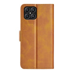 Custodia per telefono in pelle con fibbia magnetica a doppio lato per Honor X8, For Honor X8