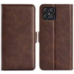 Custodia per telefono in pelle con fibbia magnetica a doppio lato per Honor X8, For Honor X8