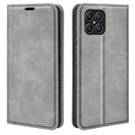 Per Honor X8 Custodia per telefono in pelle con aspirazione magnetica retro-pelle, For Honor X8