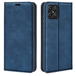 Per Honor X8 Custodia per telefono in pelle con aspirazione magnetica retro-pelle, For Honor X8