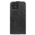 Per Honor 8X R64 Texture Custodia per telefono in pelle a vibrazione verticale singola, For Honor X8