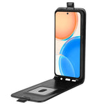 Per Honor 8X R64 Texture Custodia per telefono in pelle a vibrazione verticale singola, For Honor X8
