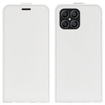 Per Honor 8X R64 Texture Custodia per telefono in pelle a vibrazione verticale singola, For Honor X8
