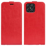 Per Honor 8X R64 Texture Custodia per telefono in pelle a vibrazione verticale singola, For Honor X8