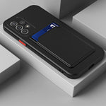Custodia per telefono in TPU con bottoni a contrasto di colore della scheda Skin Feel, For Samsung Galaxy A13 5G