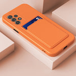 Custodia per telefono in TPU con bottoni a contrasto di colore della scheda Skin Feel, For Samsung Galaxy A13 5G