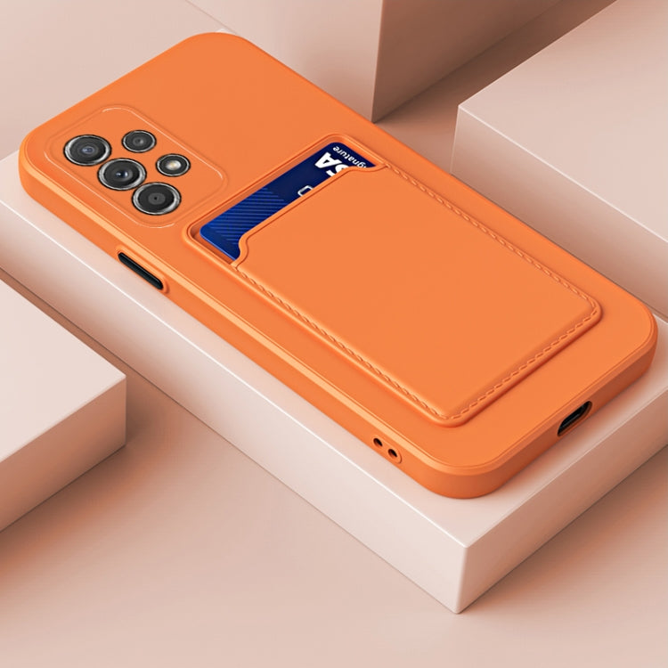 Custodia per telefono in TPU con bottoni a contrasto di colore della scheda Skin Feel, For Samsung Galaxy A13 5G