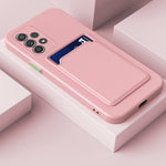 Custodia per telefono in TPU con bottoni a contrasto di colore della scheda Skin Feel, For Samsung Galaxy A13 5G