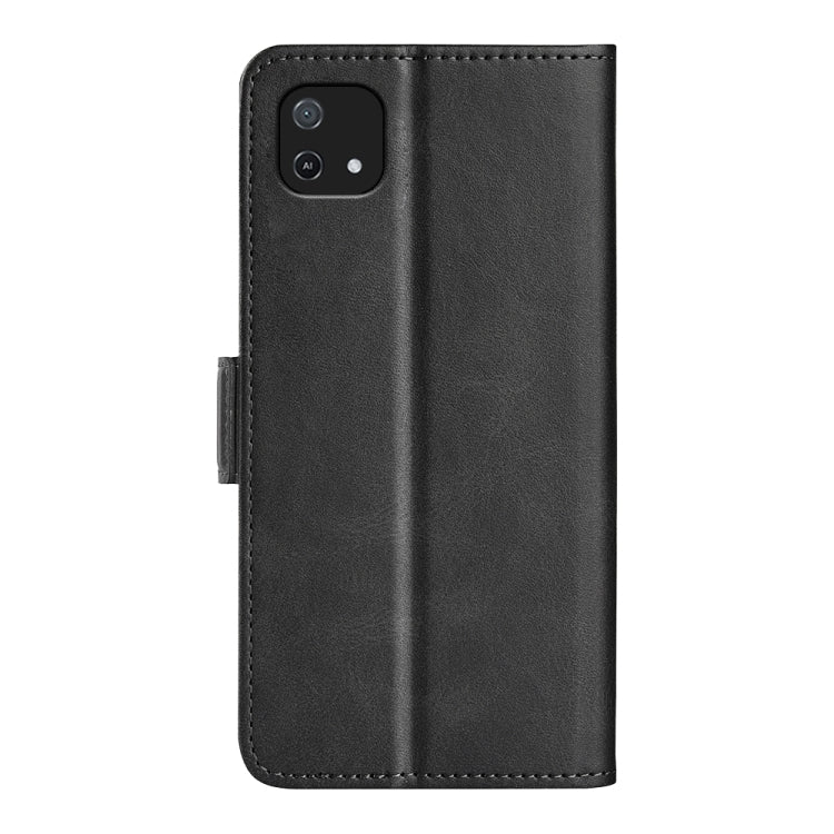 Per OPPO A16E Custodia per telefono in pelle con fibbia magnetica a doppio lato, For OPPO A16E
