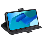 Per OPPO A16E Custodia per telefono in pelle con fibbia magnetica a doppio lato, For OPPO A16E
