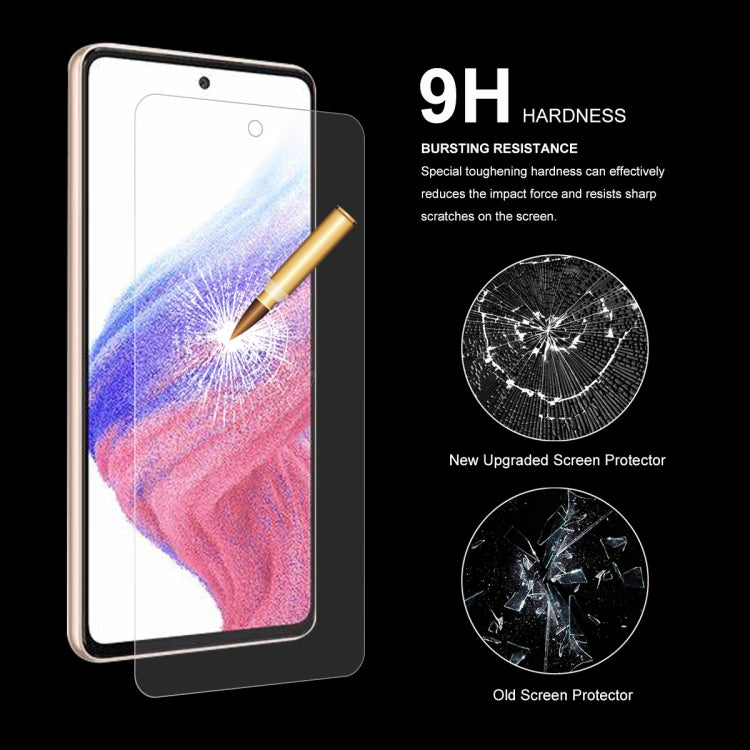 Per Samsung Galaxy A53 5G ENKAY 0.26mm 9H 2.5D Pellicola in vetro temperato, For Samsung Galaxy A53 5G (1 PC), For Samsung Galaxy A53 5G (2 PCS), For Samsung Galaxy A53 5G (5 PCS), For Samsung Galaxy A53 5G (10 PCS)