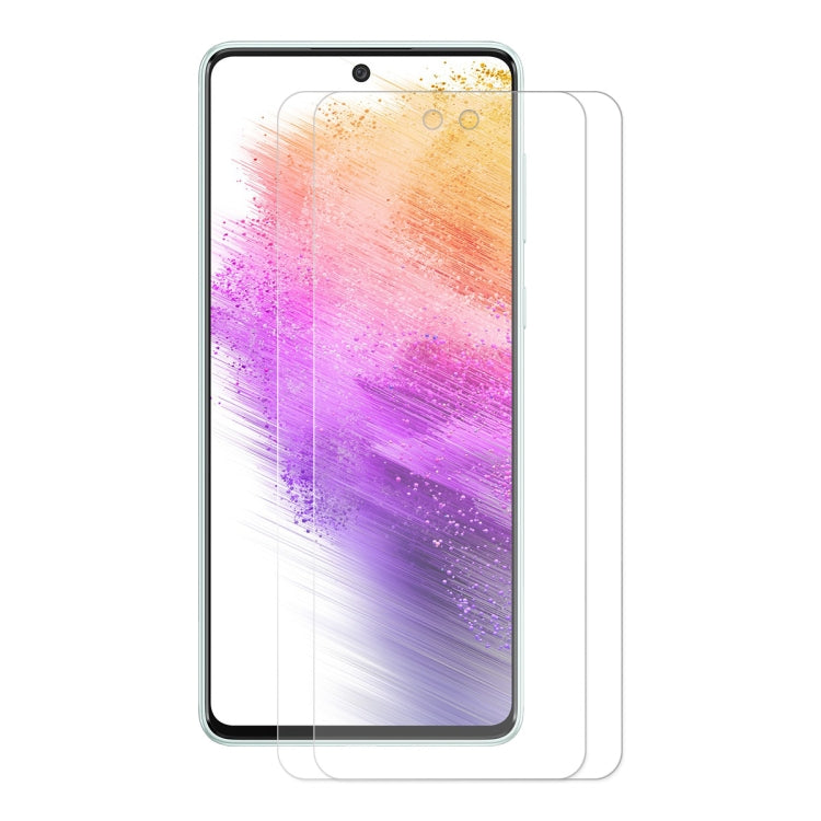 Per Samsung Galaxy A73 5G ENKAY 0.26mm 9H 2.5D Pellicola in vetro temperato, For Samsung Galaxy A73 5G (1 PC), For Samsung Galaxy A73 5G (2 PCS), For Samsung Galaxy A73 5G (5 PCS), For Samsung Galaxy A73 5G (10 PCS)