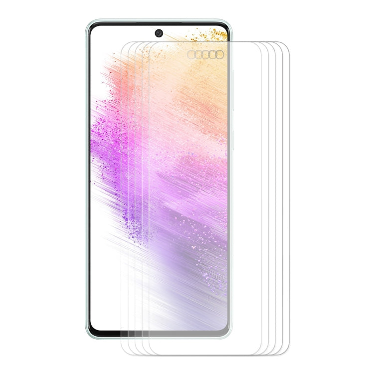 Per Samsung Galaxy A73 5G ENKAY 0.26mm 9H 2.5D Pellicola in vetro temperato, For Samsung Galaxy A73 5G (1 PC), For Samsung Galaxy A73 5G (2 PCS), For Samsung Galaxy A73 5G (5 PCS), For Samsung Galaxy A73 5G (10 PCS)