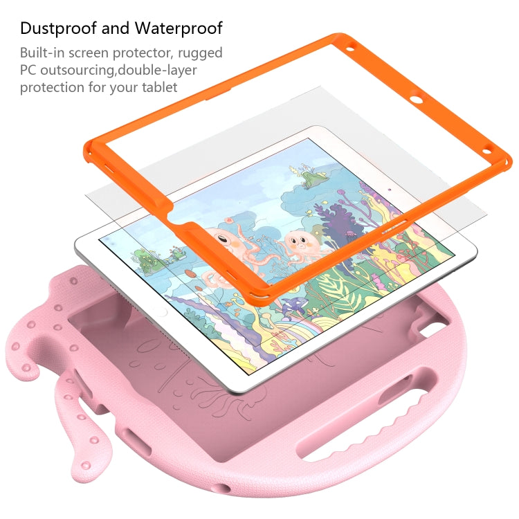 Octopus Style EVA + custodia per tablet PC con cinturino, For iPad 10.2 2019 / 2020, For iPad Air 3 10.5 2019 / Pro 10.5