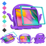 Octopus Style EVA + custodia per tablet PC con cinturino, For Samsung Galaxy Tab A7 Lite 8.7 T220 / T225, For Samsung Galaxy Tab A 8.0  T290 / T295 2019