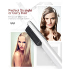 K-SKIN KD380 Piastra per capelli Spazzola per pettine per arricciacapelli dritta elettrica PTC Spazzola per capelli dritta in ceramica con riscaldamento PTC, UK Plug, Black, UK Plug, White, EU Plug, Black, EU Plug, White